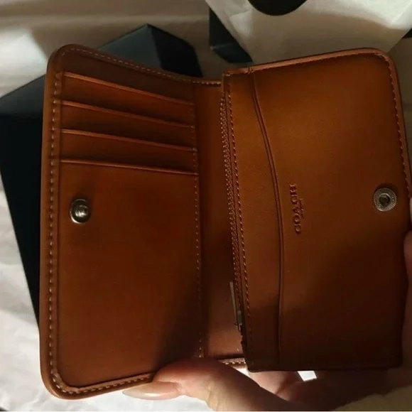 Coach Brown and Tan Signature Wallet, Excellent condition - Picture 3 of 3